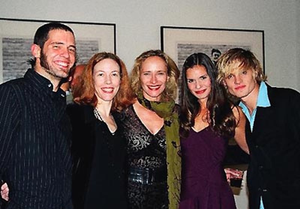 Jeffrey Scott, Veanne, Laila Robins, Florencia and Jeffrey at 