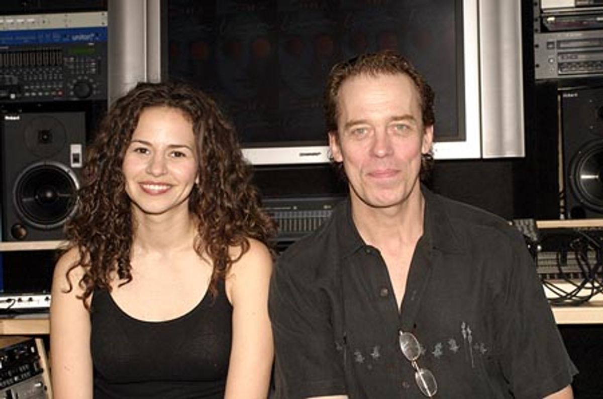 Lennon cast members Mandy Gonzalez and Terrence Mann  at 