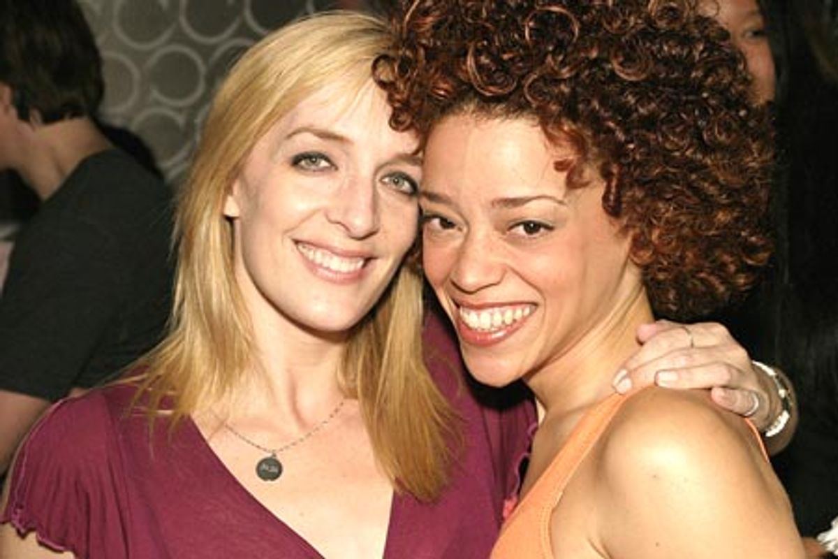 Julia Murney and Marcy Harriell  at 