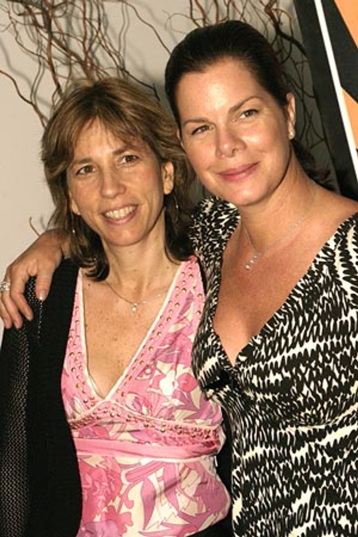 Marcia Gay-Harden with Robin Bronk (The Creative Coalition)  at 