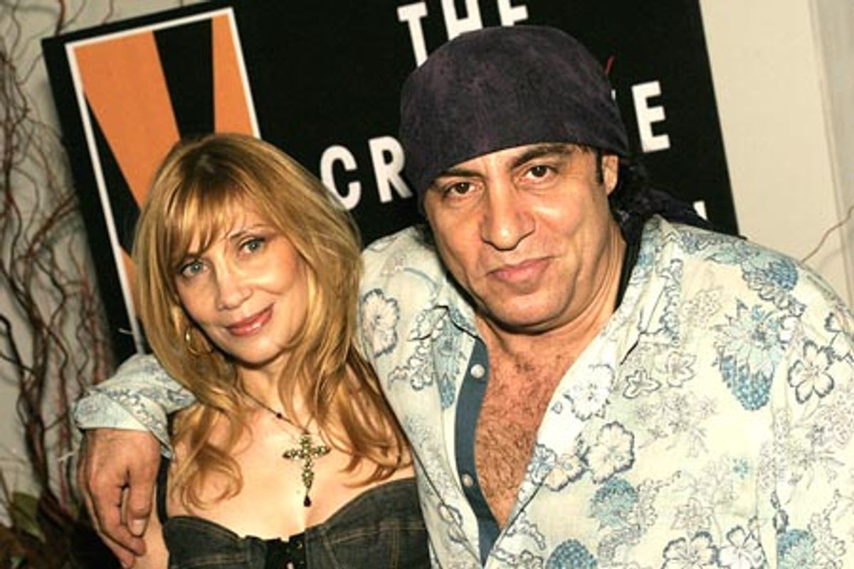 
Mrs. & Steven Van Zandt  at 