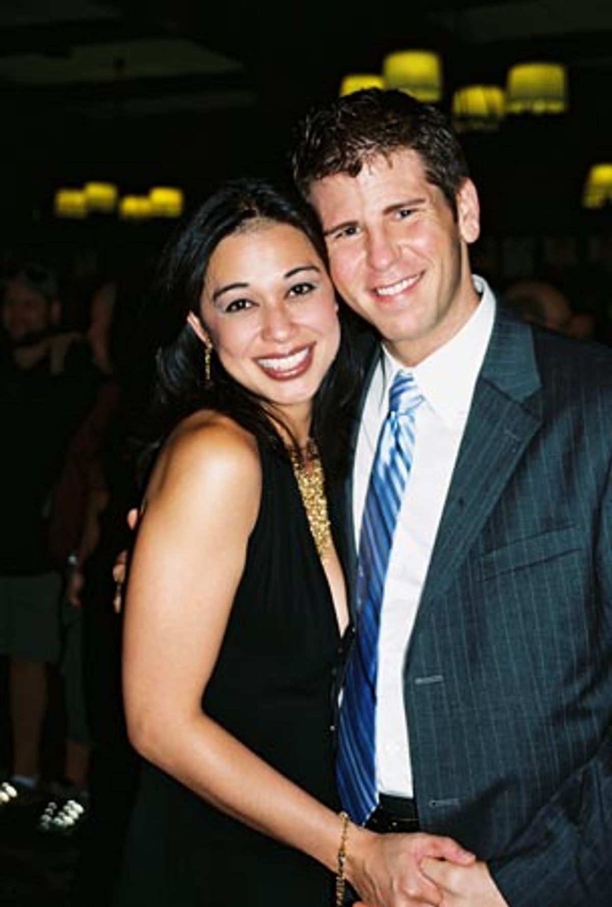 Julie Danao-Salkin, Shaun Moorman (Assistant Company Manager) at 