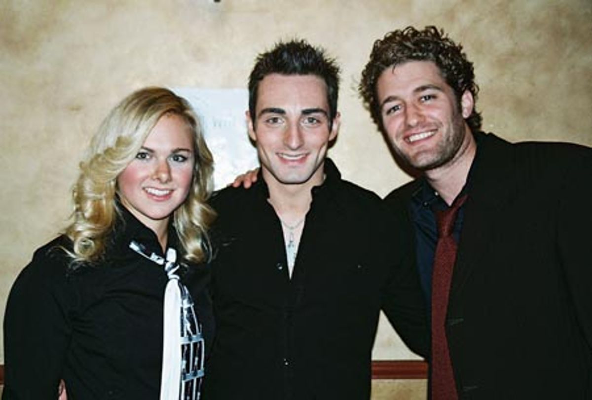 Laura Bell Bundy, Scott Nevins and Matt Morrison at 