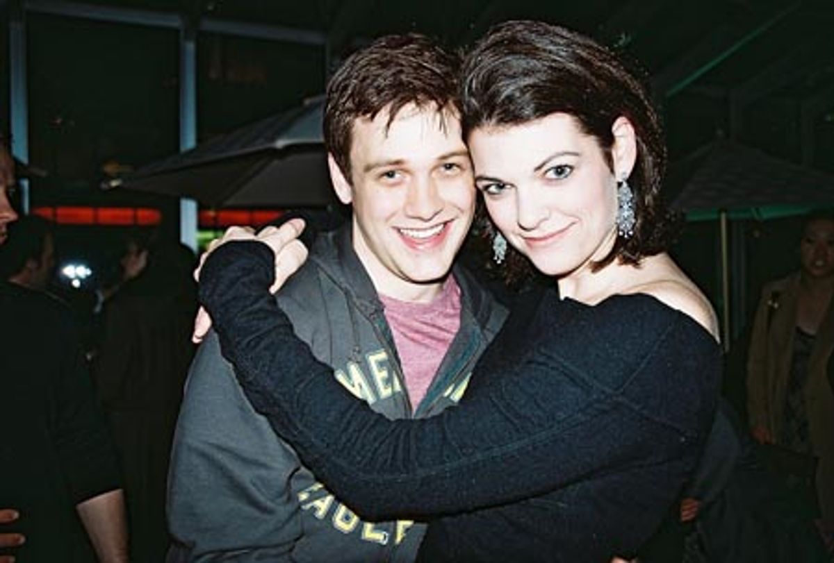 Michael Arden and Kate Shindle  at 