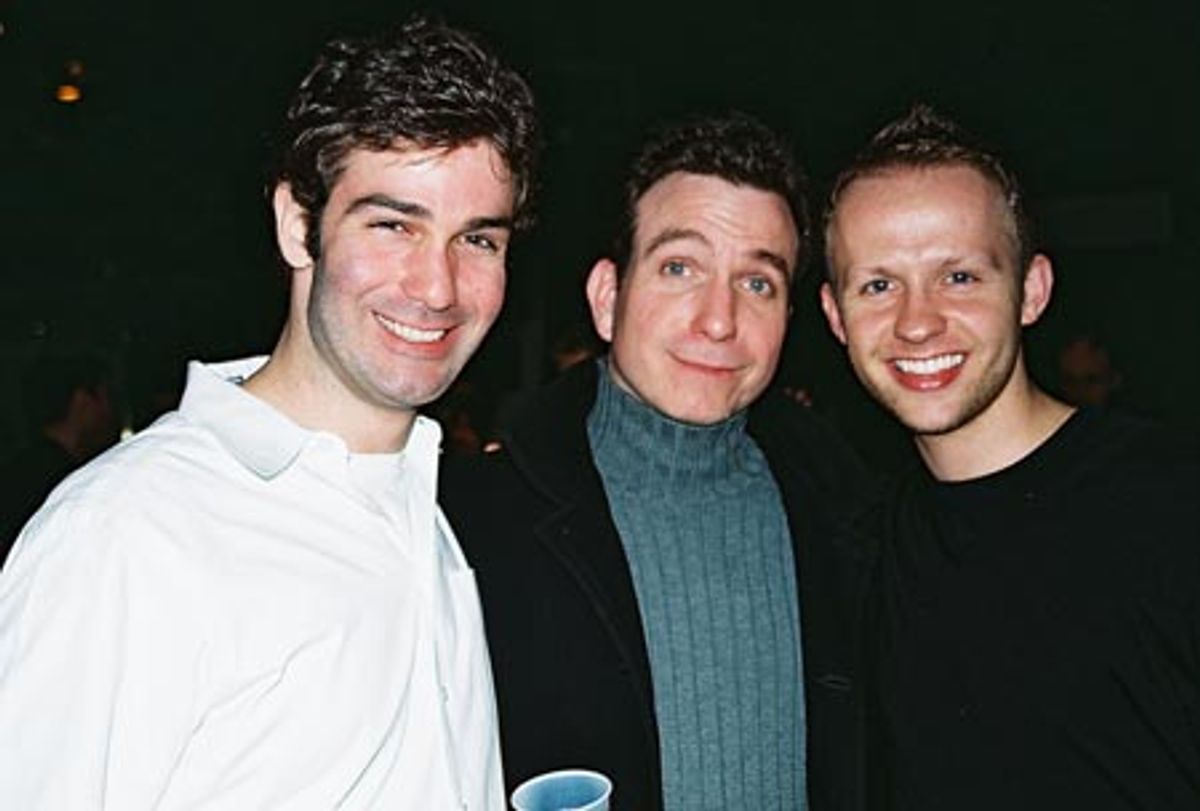 Gil Hagovsky, Eddie Varley and Marty Thomas  at 