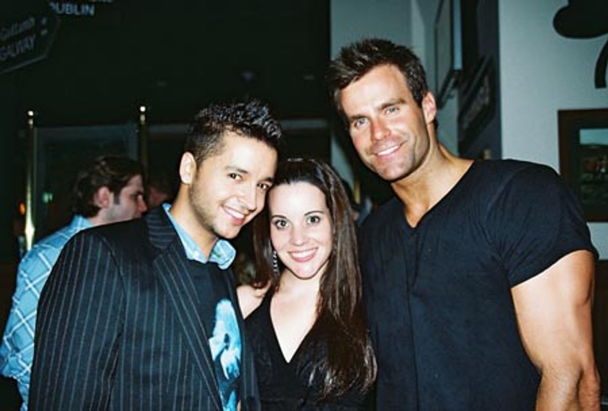 Jai Rodriguez, Jenna Leigh Green and Cameron Mathison  at 