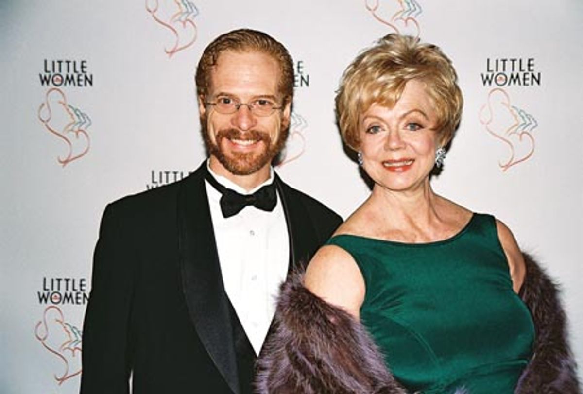 John Hickok (Professor Bhaer) and Janet Carroll (Aunt March)  at 