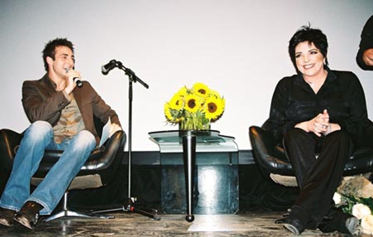 Scott Nevins and Liza Minnelli at 