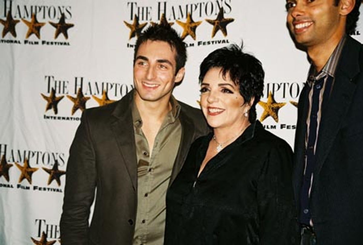 Scott Nevins and Liza Minnelli at 