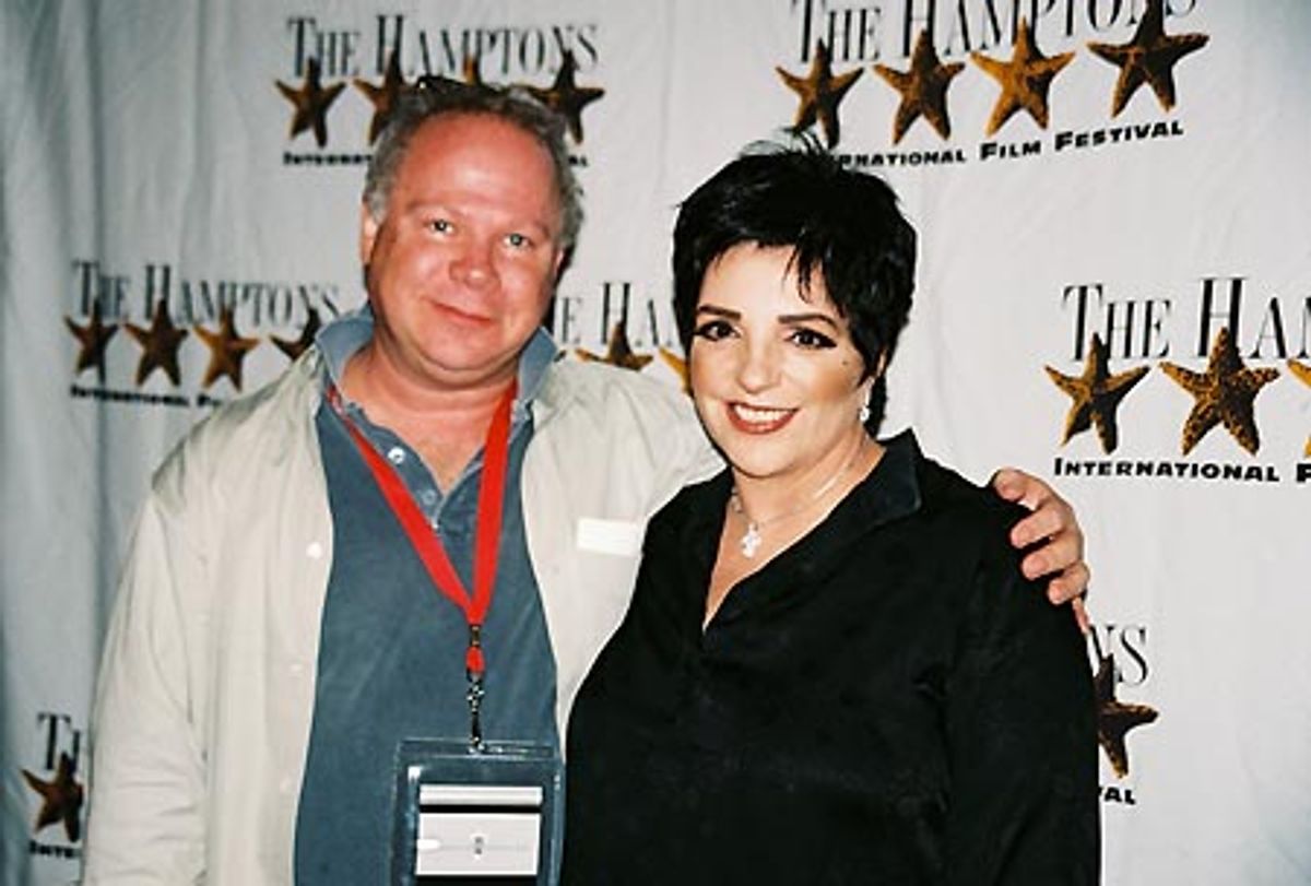 Gary Springer (Springer Associstes PR) and Liza Minnelli at 