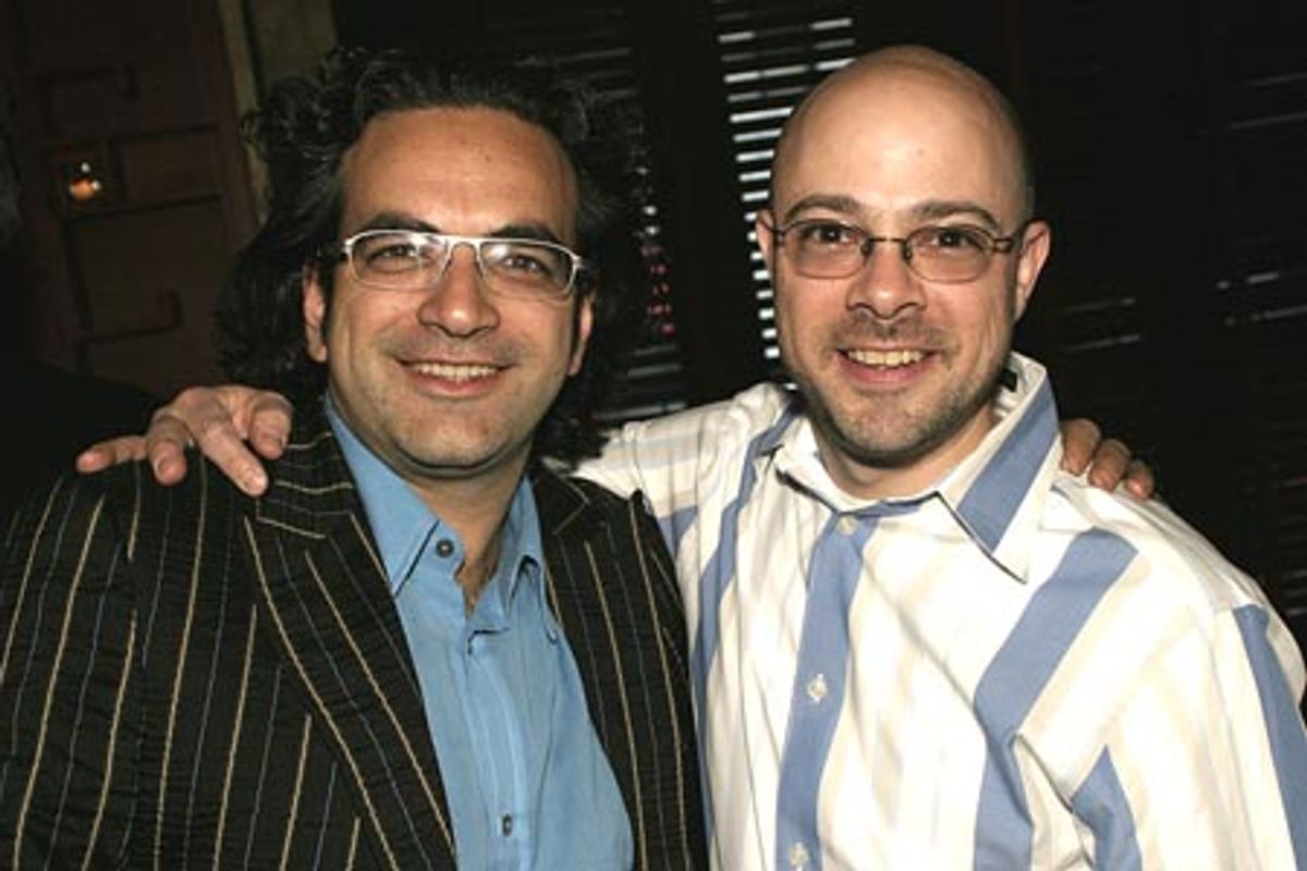 Neil Patel (Set Designer - On the Mountain), David Weiner (Lighting Design - Rodney's Wife) at 
