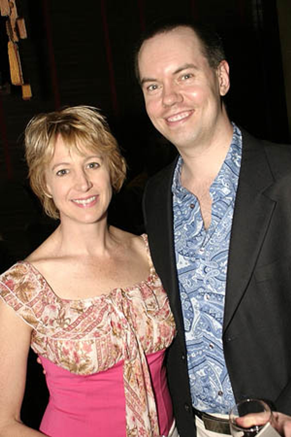 DJ Ray, and Den Knechtges (Choreographer - The 25th
Annual Putnam County Spelling Bee) at 