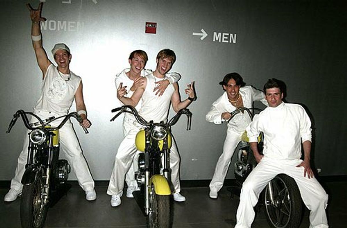 The ALTAR BOYZ Cast featuring Andy Karl, Tyler Maynard, Scott Porter, Ryan Duncan and David Josefsberg at 