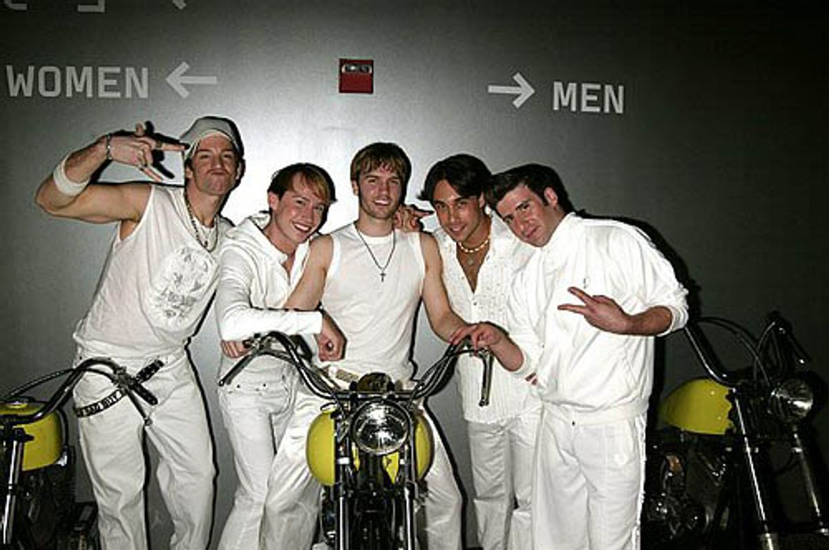 The ALTAR BOYZ Cast featuring Andy Karl, Tyler Maynard, Scott Porter, Ryan Duncan and David Josefsberg at 