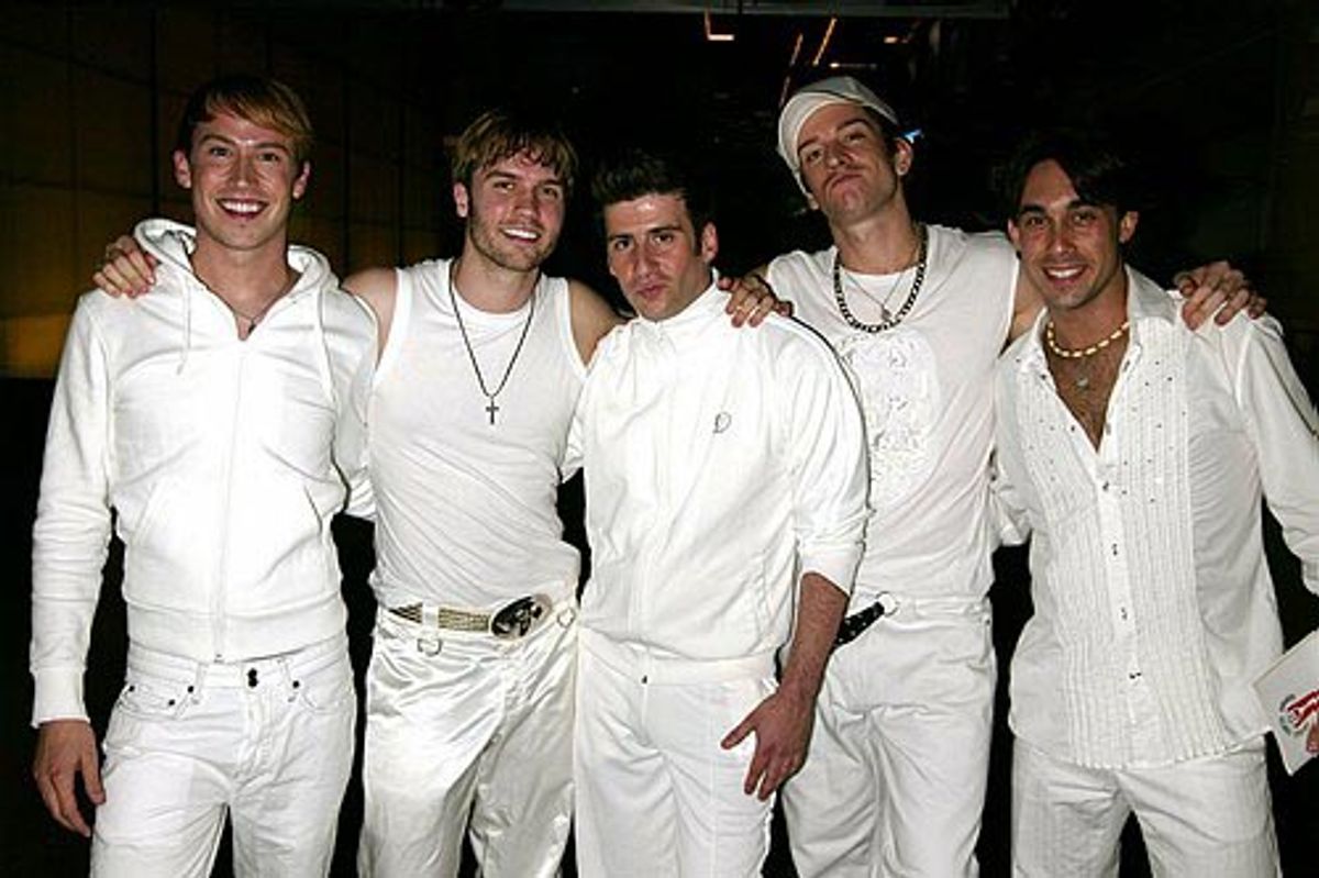 The ALTAR BOYZ Cast featuring Andy Karl, Tyler Maynard, Scott Porter, Ryan Duncan and David Josefsberg at 