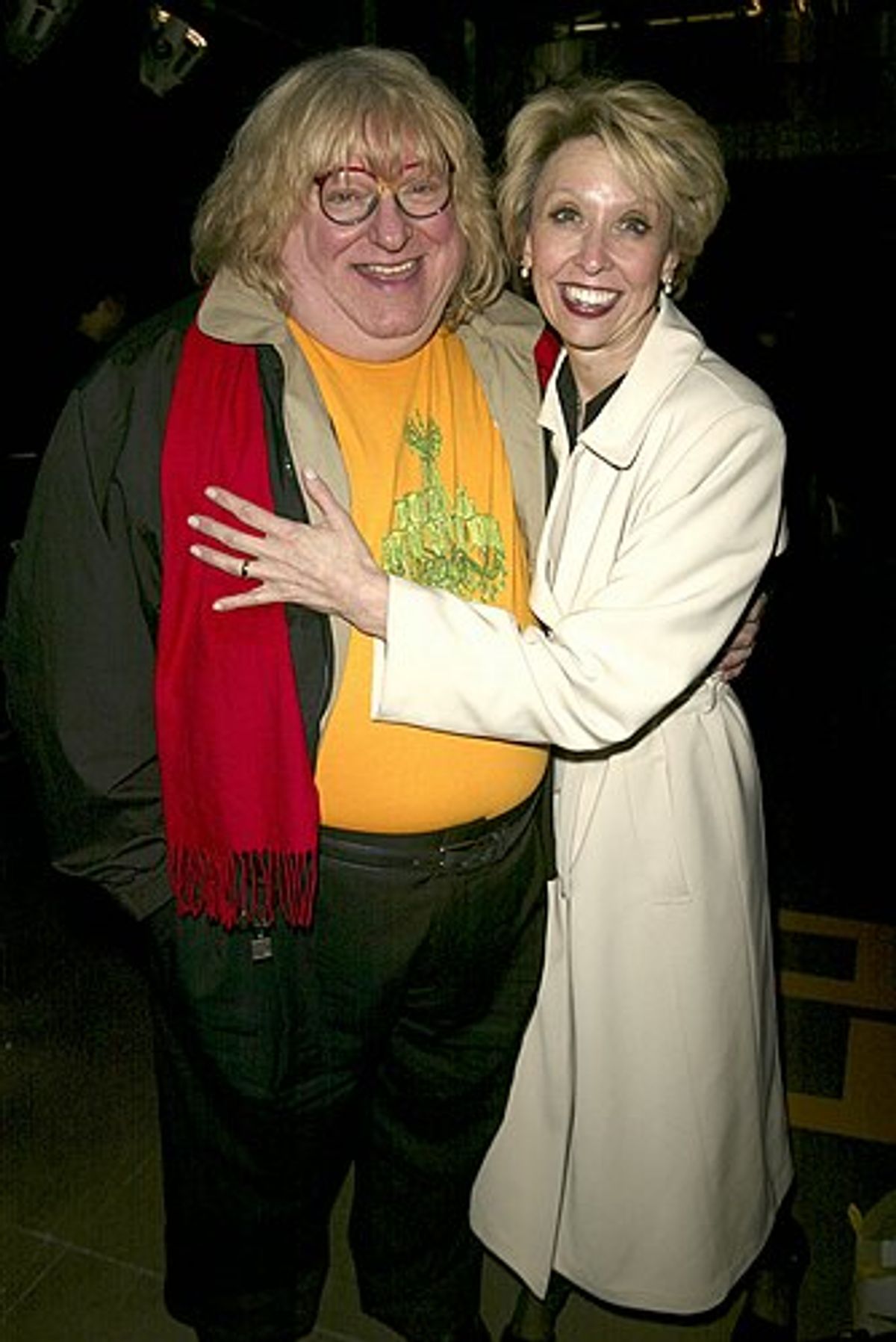 Bruce Vilanch and Julie Halston at 