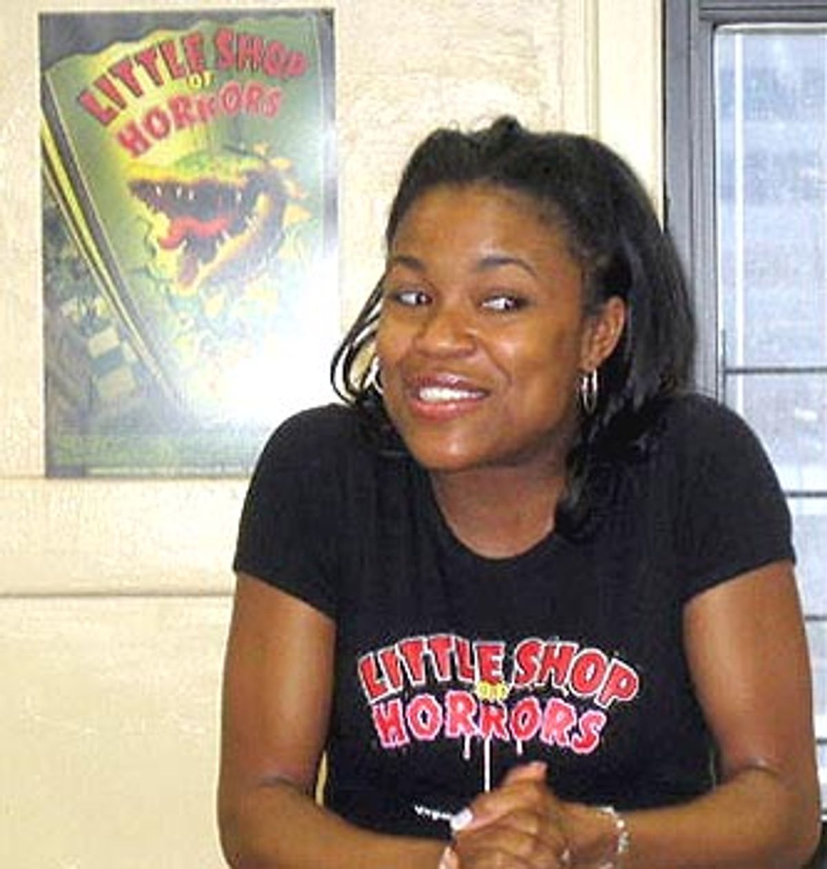 Original cast member DeQuina Moore (Chiffon) introduces the rest of the cast.  at 