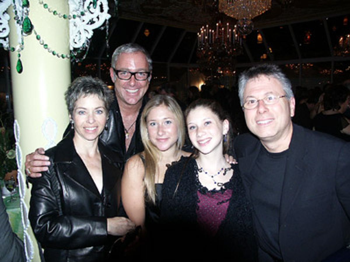 Alan Menken and Family are joined by Hairspray lyricist, Scott Wittman at 