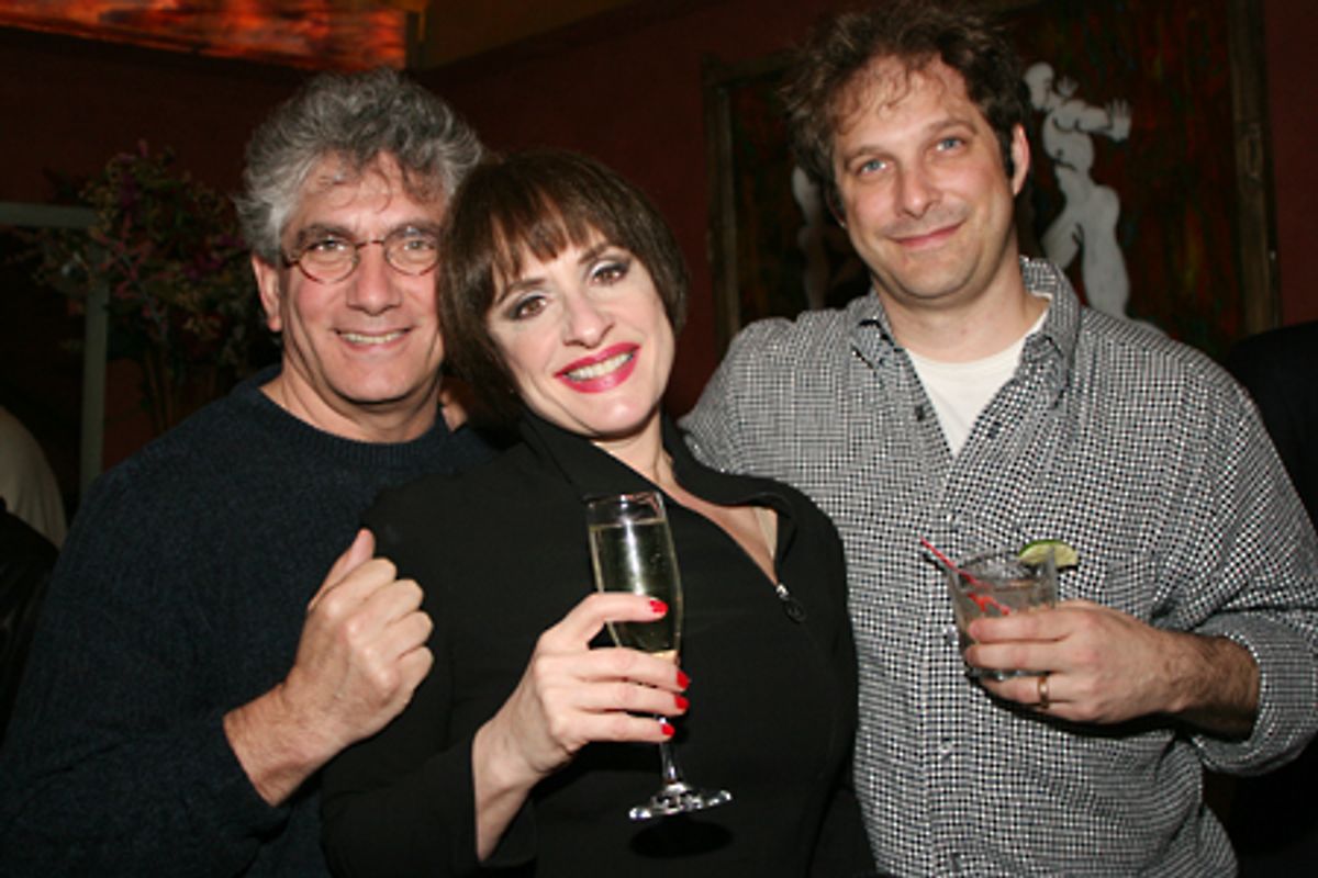 Patti celebrates with the fine folk from Ghostlight Records
Joel Moss (one of the album's producers) and Kurt Deutsch at 