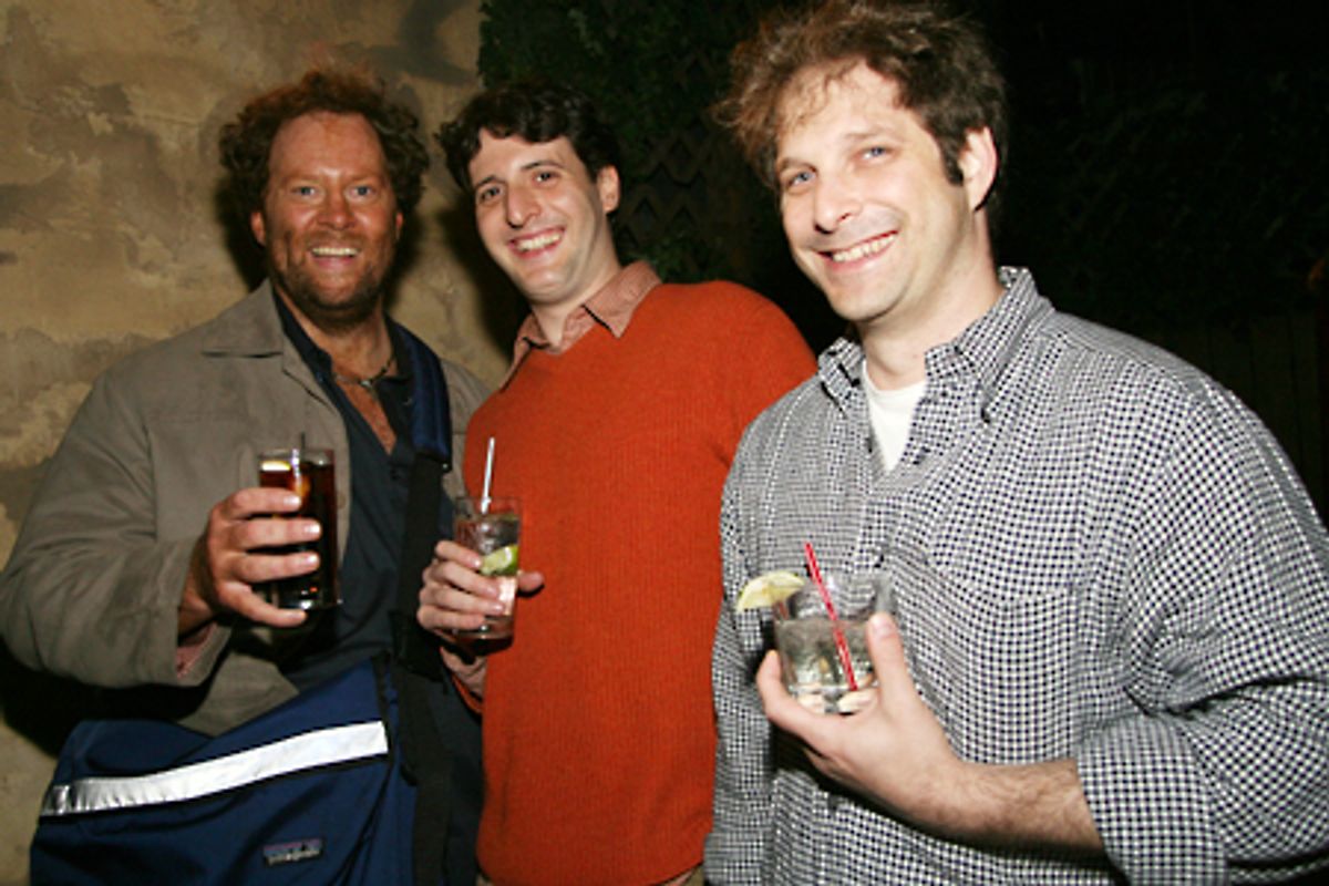 Shuler Hensely, currently of Tarzan, Noah Cornman
and Kurt Deutsch at 