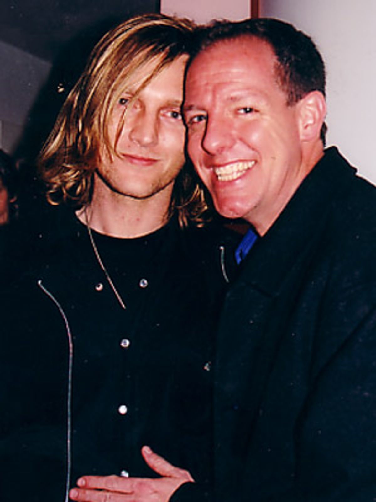 Jeff Johnson Doherty (Wardrobe) and friend at 