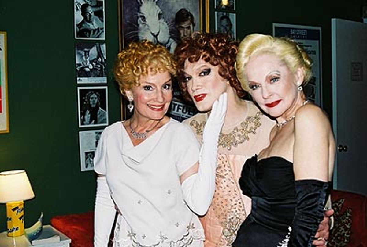 Jennifer Harmon (Nora Muldoon, Mrs. Upson), Charles and Penny Fuller (Vera Charles) at 