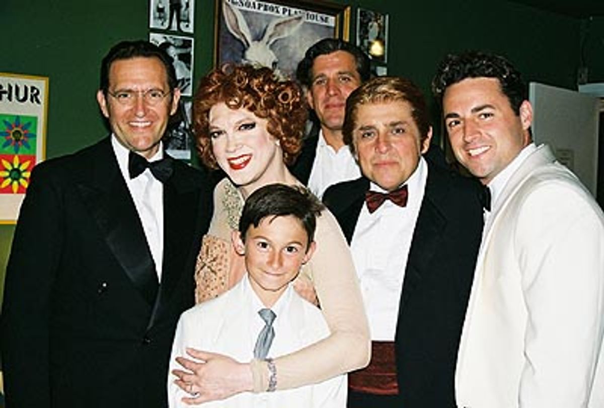 Victor Slezak (Mr. Babcock, Brian O'Bannion), Charles, Tolan Aman
(Young Patrick), Patrick Ryan Sullivan (Lindsay, Lord Dudley
and Beauregard), Michael McCormick (Ito, Mr. Upson) and Max at 