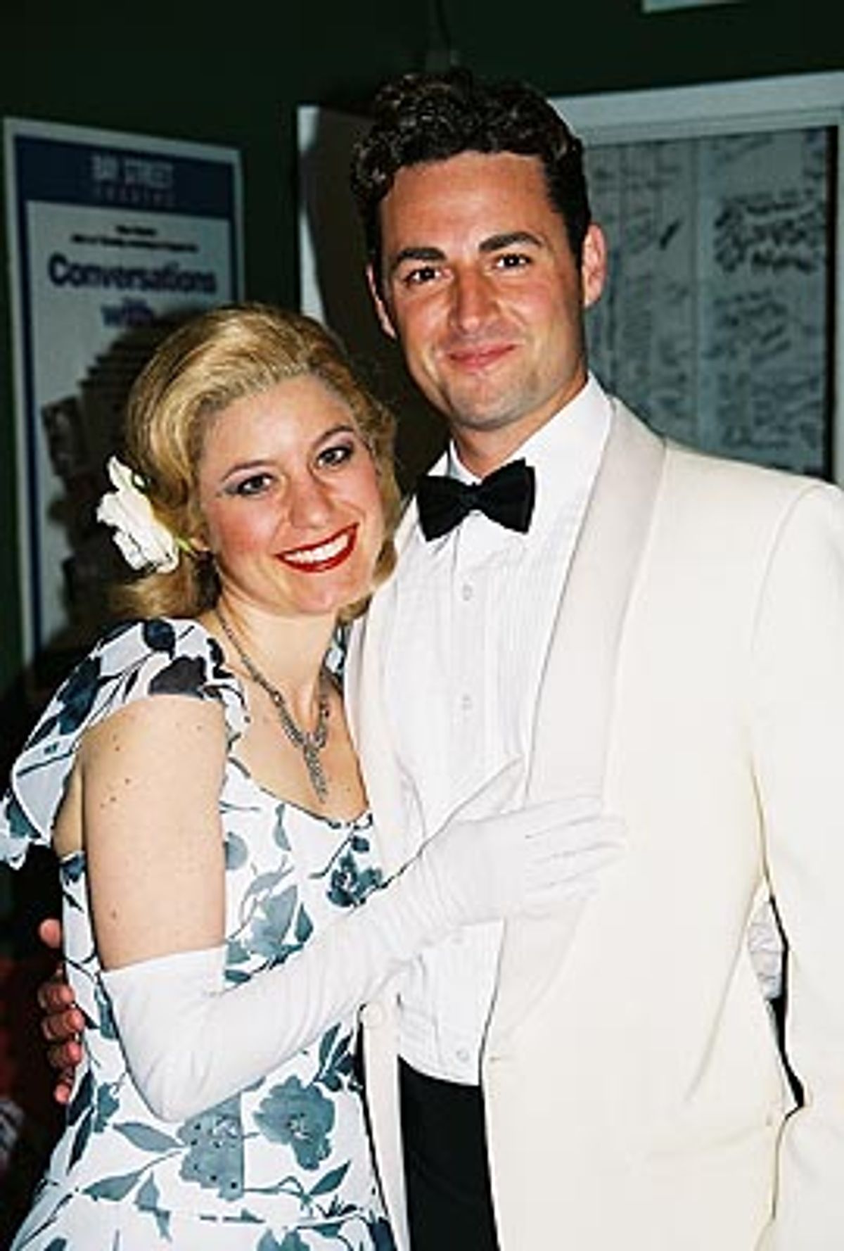 Susan Pourfar (Gloria Upson) and Max at 