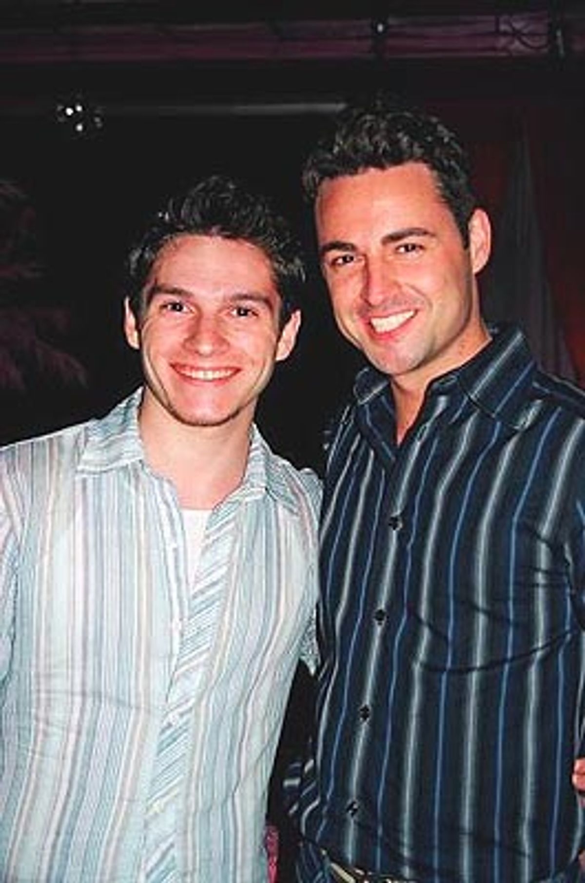 Jesse Vargas, Associate Musical Director for Bare
and Max von Essen  at 