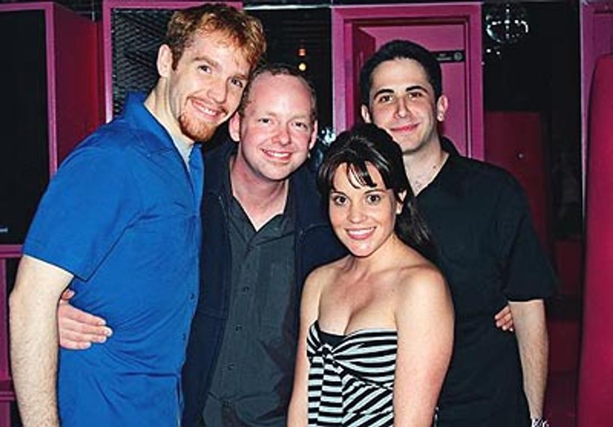 Mick Bleyer, Jamie McGonnigal, Jenna Leigh Green and Robert Diamond  at 