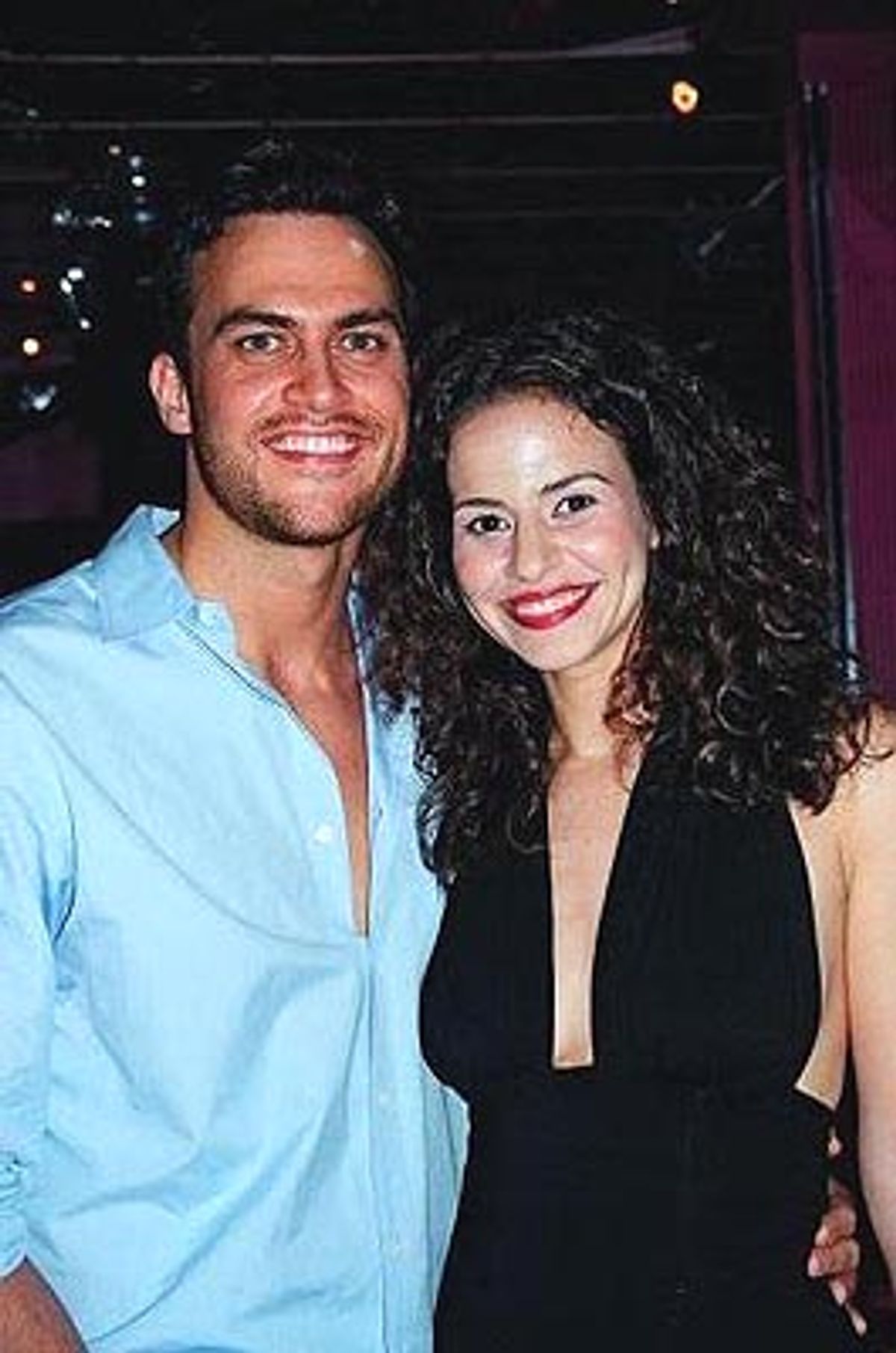 Cheyenne Jackson with Mandy  at 