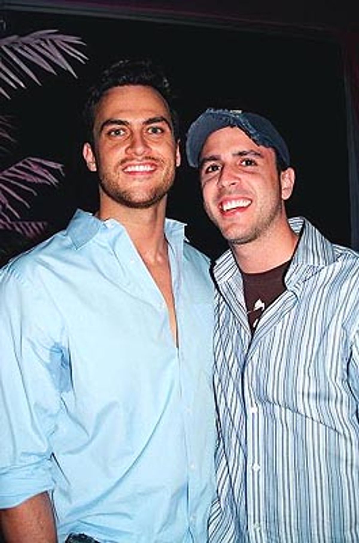 Cheyenne with composer Scott Alan who's song Joe was featured in the concert  at 