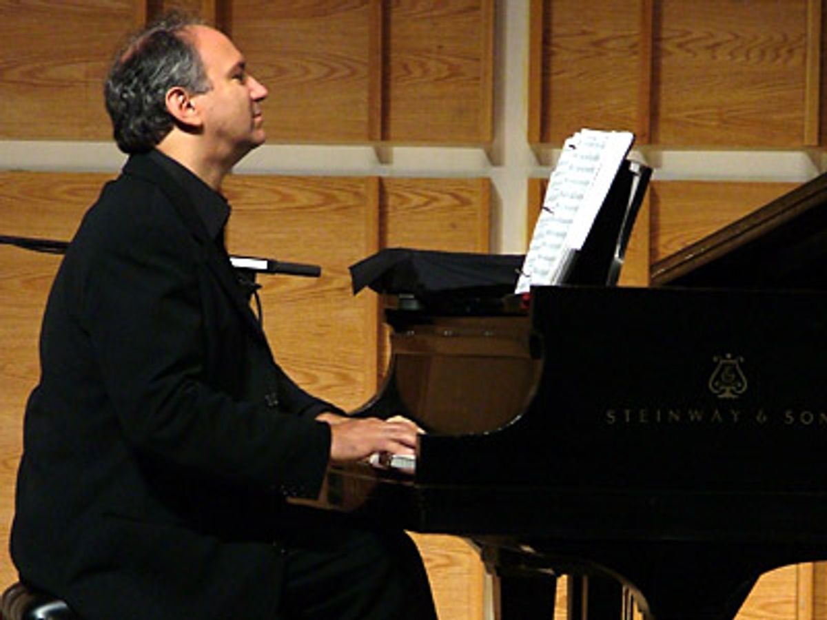 Accompanied by Michael Kosarin on piano at 