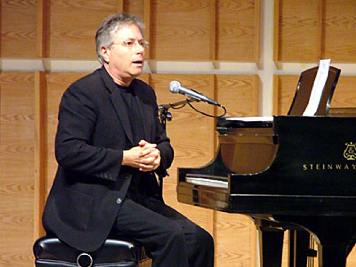 Alan concluded the evening with a medley of songs from his career at 