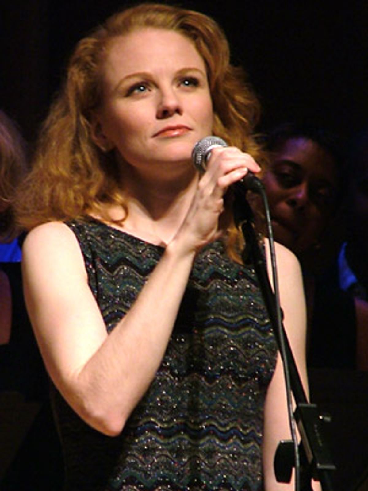 Jennifer Hope Wills performed 'Long Past Dreaming' from
the upcoming Leap Of Faith at 