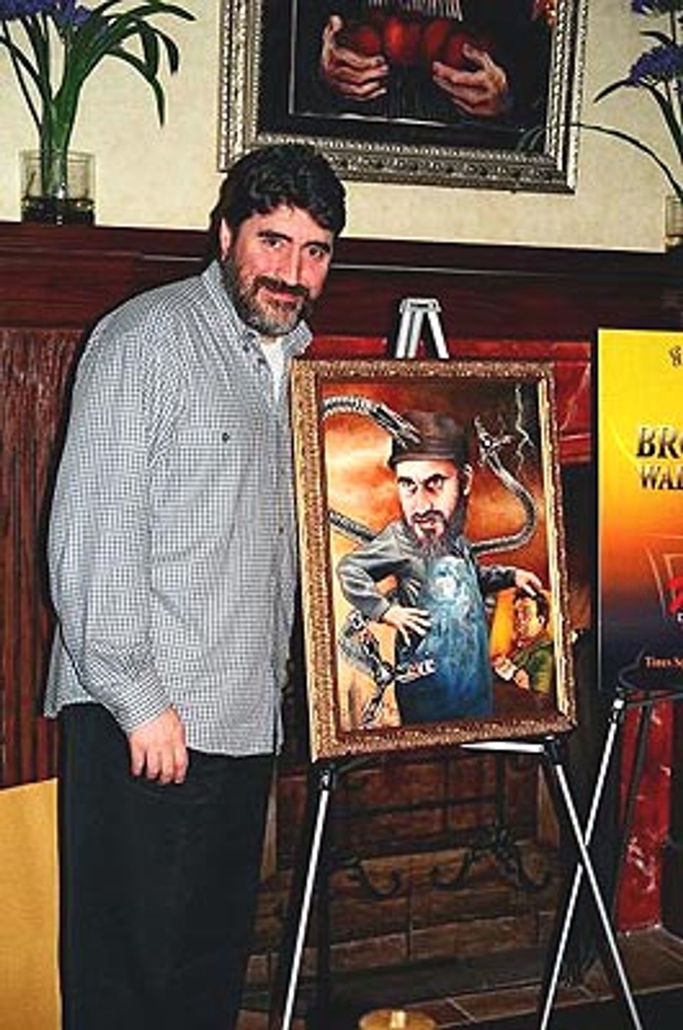 Alfred Molina Unveiling at the Official Broadway Wall of Fame!  Image