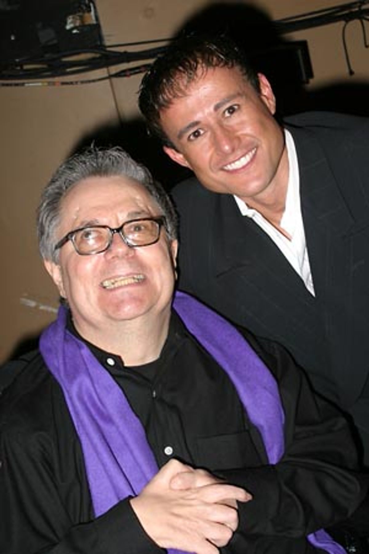 Jack Hofsiss (Director) and Steven Fales at 
