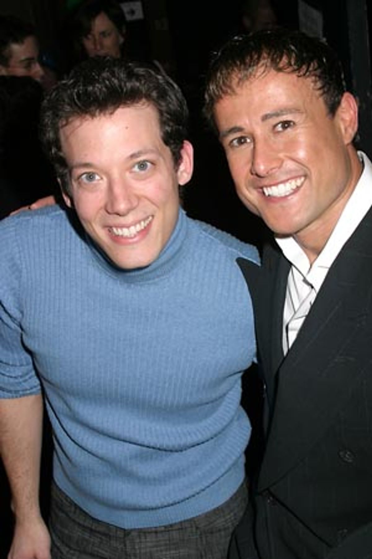 John Tartaglia and Steven Fales at 