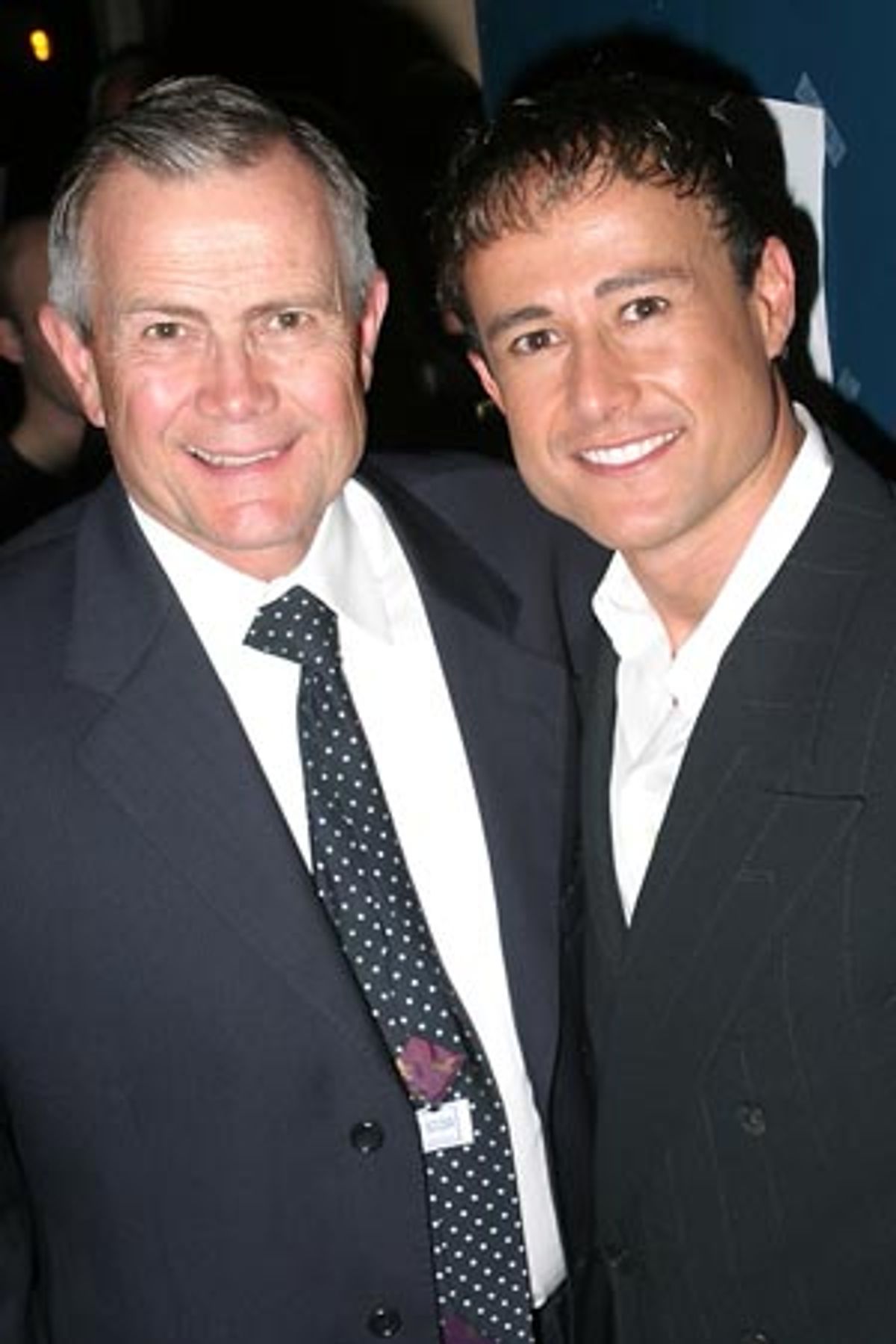 Steven with his father, Dr. Steven Fales  at 