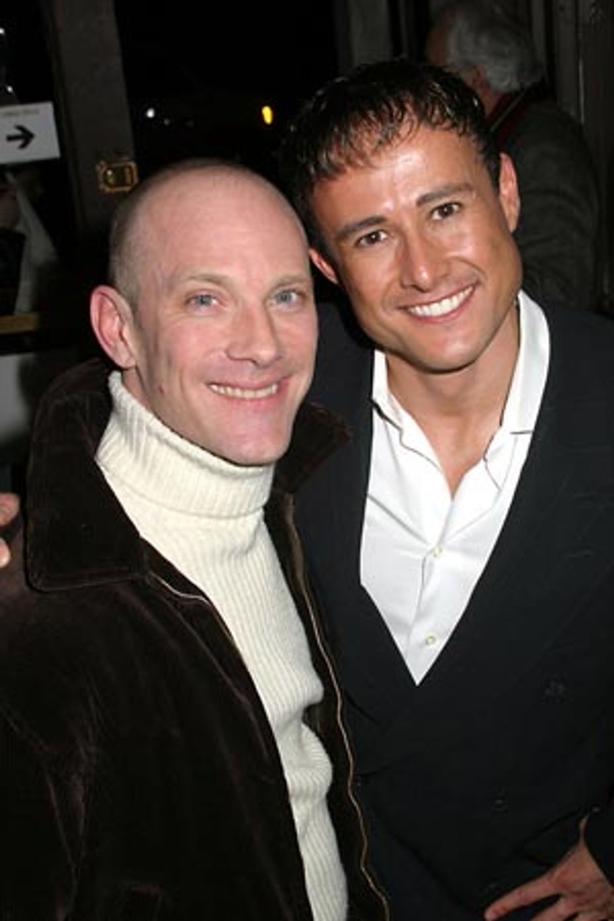 David Drake ('The Night Larry Kramer Kissed Me') and Steven Fales at 