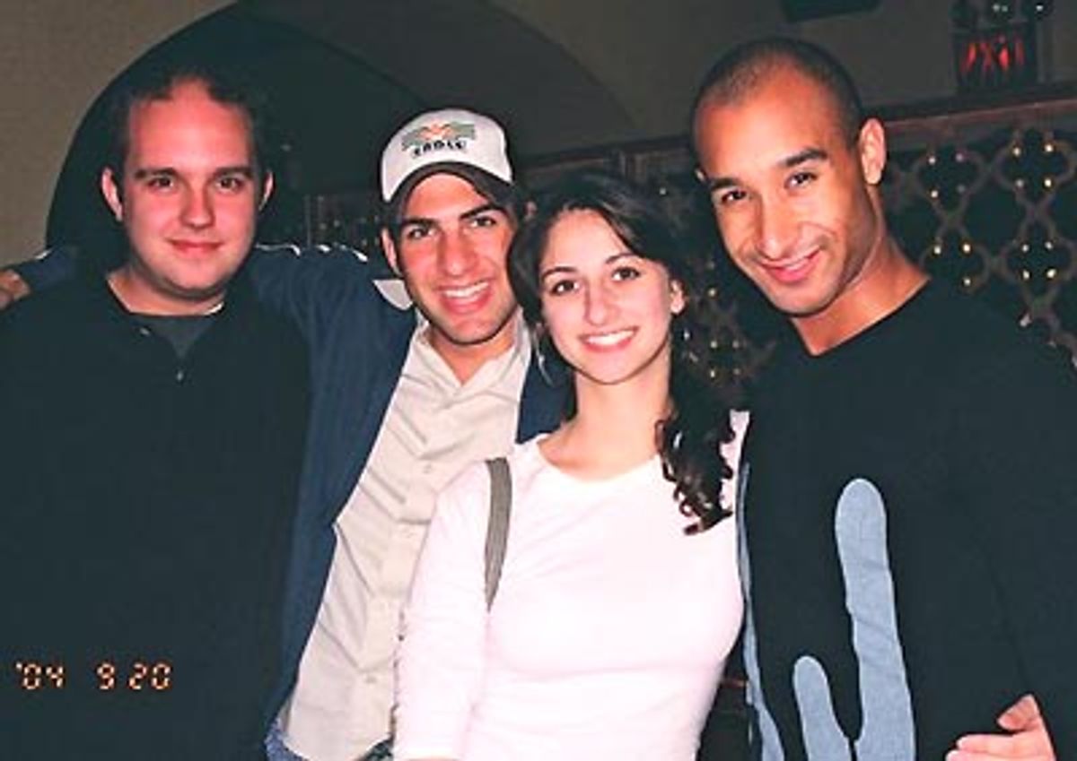 Dayle Gruet and Shane Bland (Bombay Dreams) and friends  at 