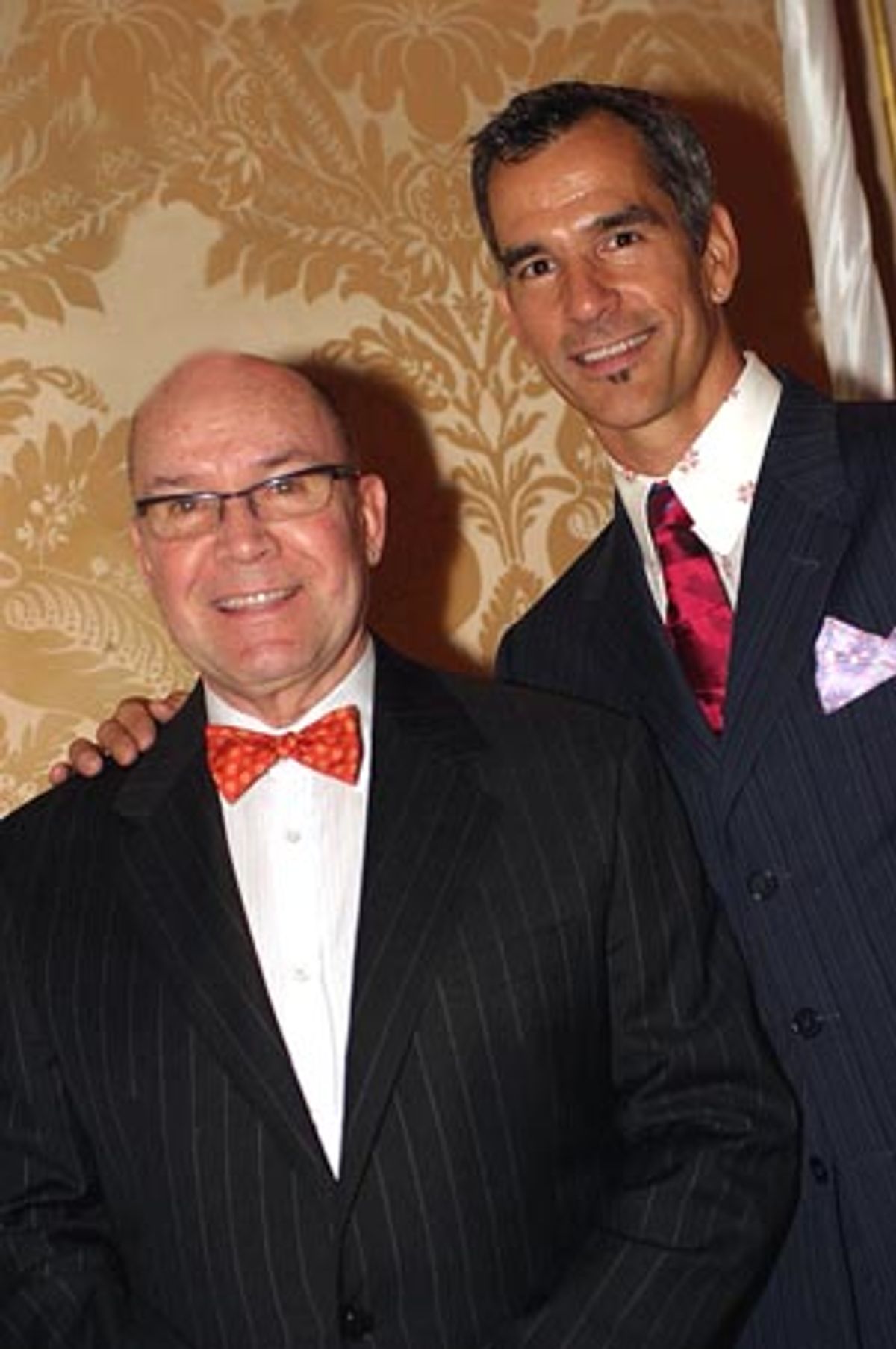 Jack O'Brien (Director) and Jerry Mitchell (Choreographer) at 