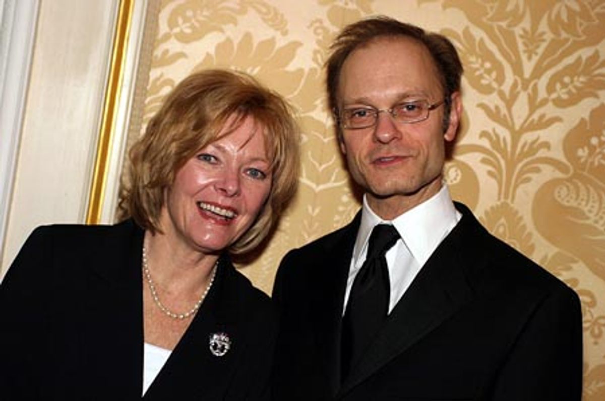 (Presenters) Jane Curtin, and David Hyde Pierce at 
