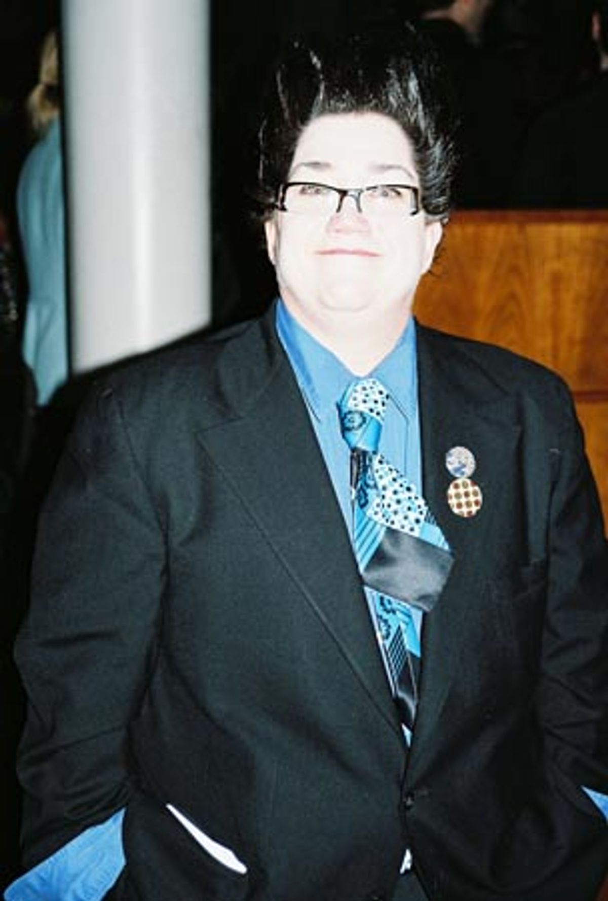 Lea Delaria at the Nothing Like a Dame After-Party at 