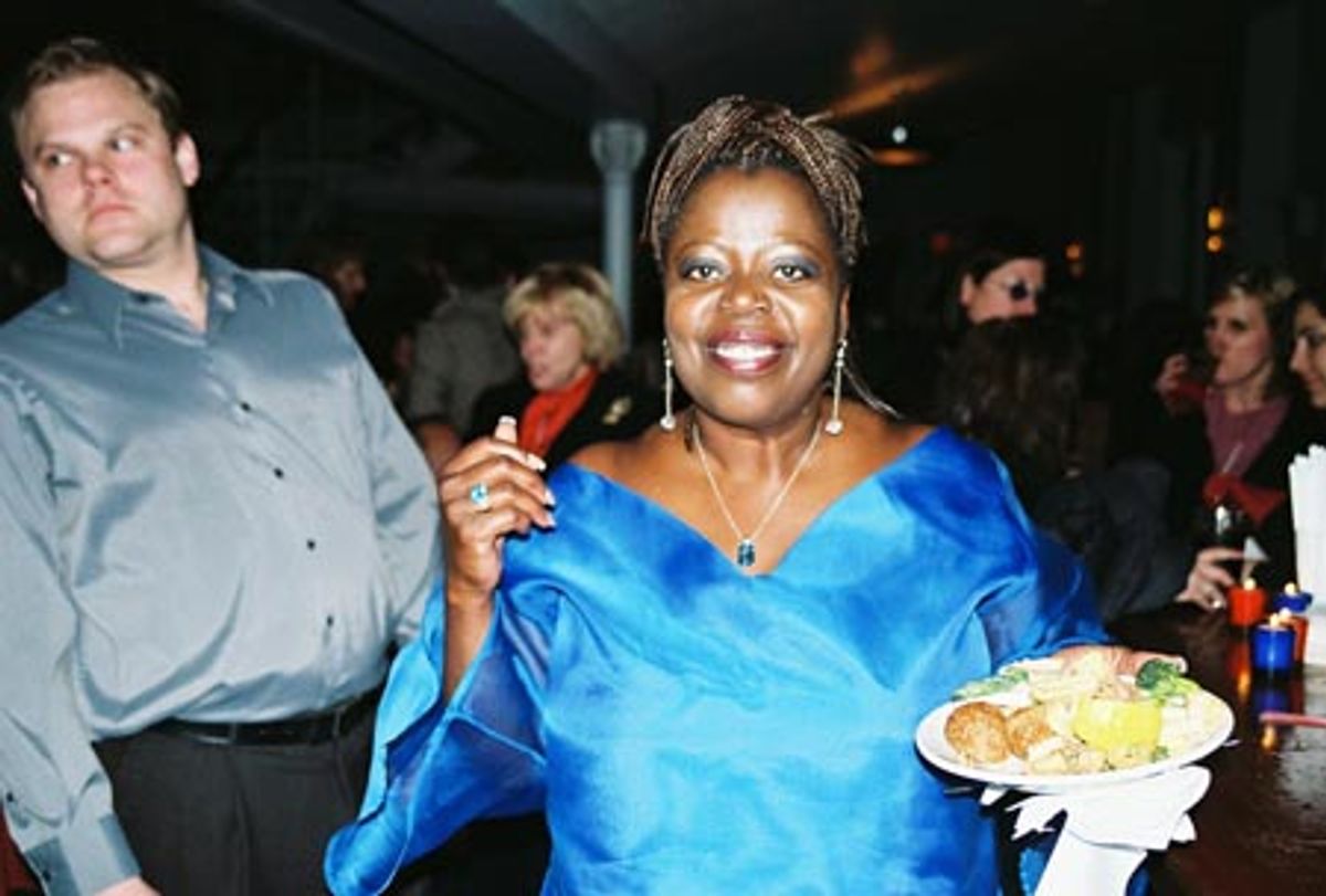 Lillas White at the Nothing Like a Dame After-Party. at 