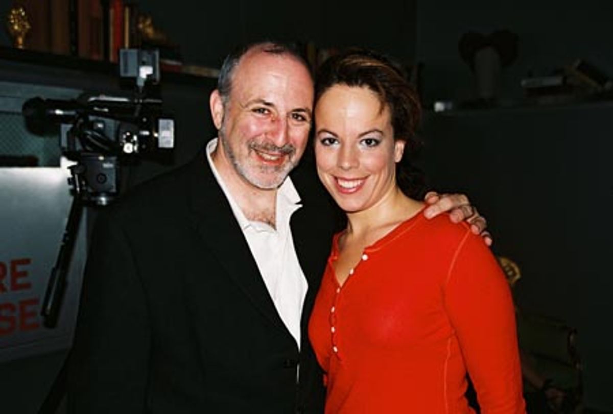 Geoff Cohen (NYMF Executive Producer) and Leslie Kritzer (The Great American Trailer Park Musical) at NYMF Opening Gala