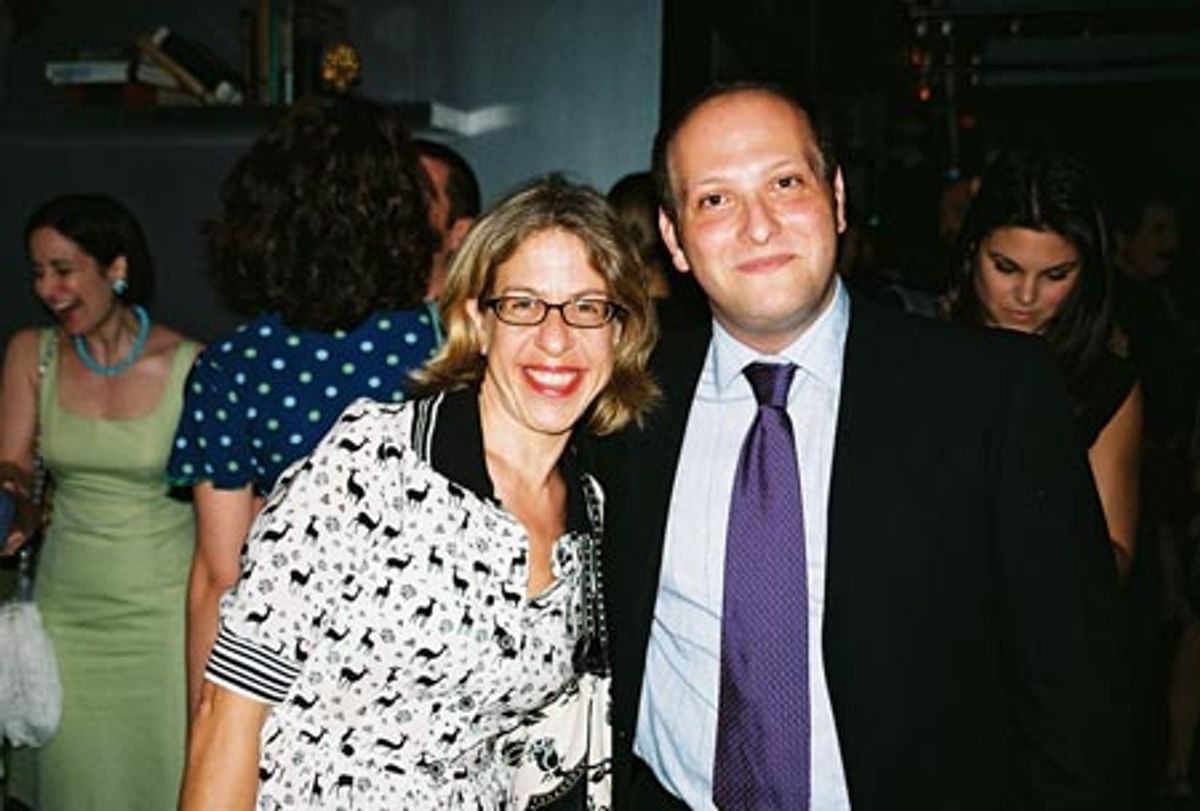 Jackie Hoffman (The Big Time) and Isaac Robert Hurwitz (NYMF Producing Director) at NYMF Opening Gala