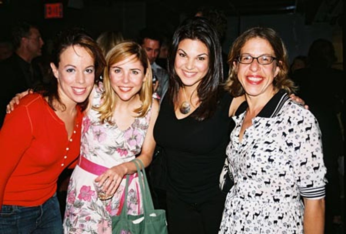 Leslie Kritzer, Kerry Butler, Tracy Jai Edwards and Jackie Hoffman at 