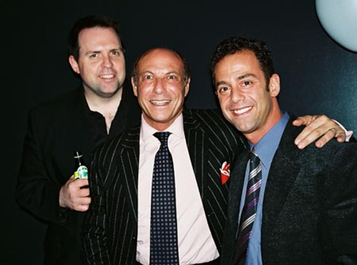 Hugh Hysell, Michael Mulitz and Bruce Robert Harris at 