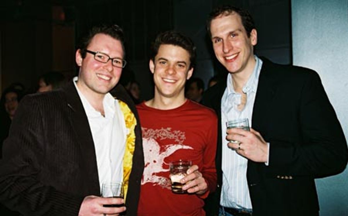 Matt Wolf ('Nerds' Producer), Jeremy Ellison-Gladstone ('Nerds') and Anthony Holds ('Nerds')  at 
